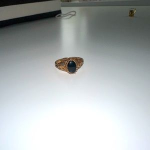 10K Black Onyx Ring